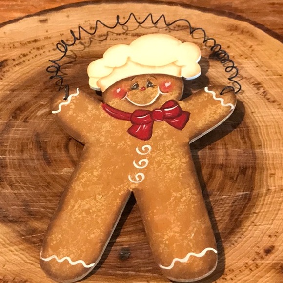 Hand Crafted Other - Gingerbread hand crafted ornament